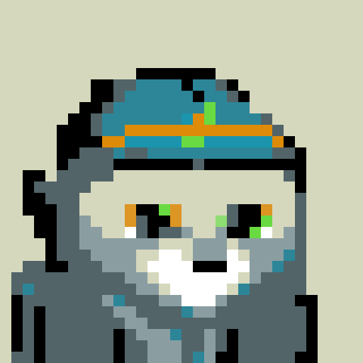 wolf avatar, portrait, glowing eyes