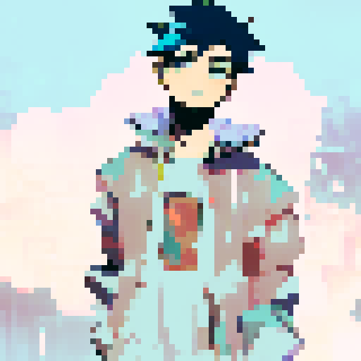 Hacker, neon colors, scrolling code, futuristic cityscape, holographic interface, digital glitches