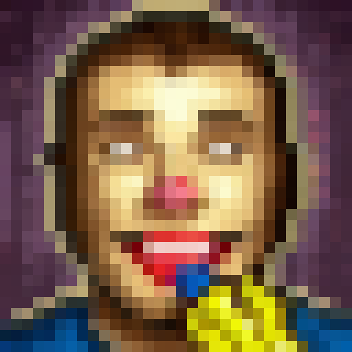 François Legault eating a banana