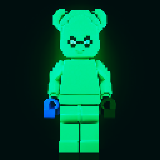 colorful pixel lego blocks arranged in a playful, vibrant composition, showcasing the intricate details and vibrant colors of pixel art in the sRGB color space