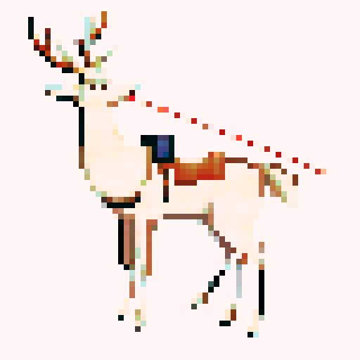 dynamite strapped to a deer