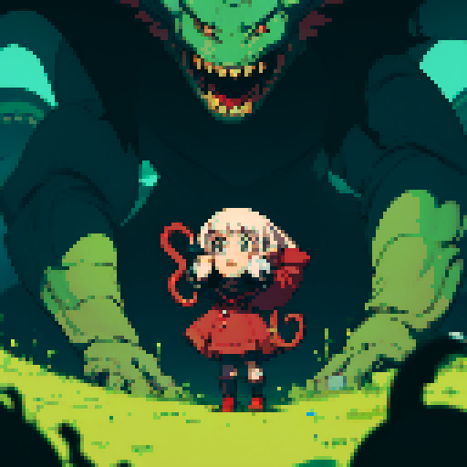 eyeball monster tentacles full-body