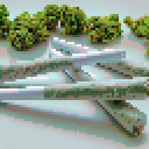 cannabis buds, colorful pixelated leaves, intricate joint rolling, vibrant sRGB palette