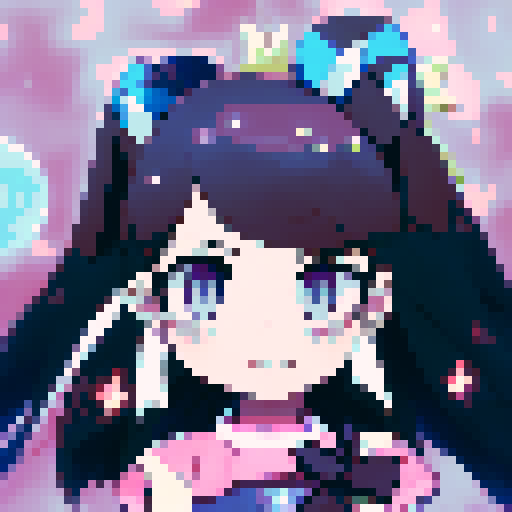 1 girl, smile,  black long hair，maid dress