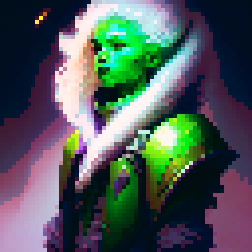 create an earth element white skinned bulky death knight with an emerald and earth inspired color palette. I need the knight to look very intimidating.