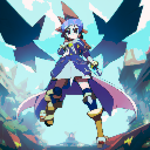 a rpg mage character inspired by overlord and konosuba
