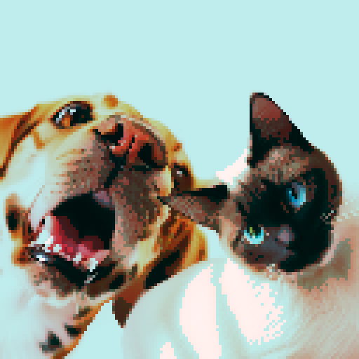 cat and dog