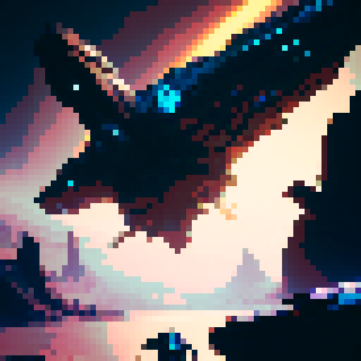 Futuristic, sleek, and metallic. 

        "A cyborg space warrior with a laser sword clashes against a swarm of insectoid aliens in a neon-lit asteroid field."