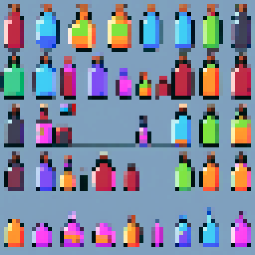 create a basic potion sprite