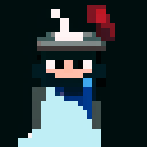 I need an idle animation for this 16x16 wizard
