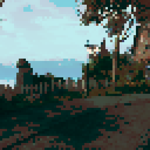 A quaint seaside village