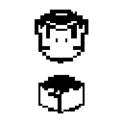 meat icon, Add a grilled depiction to the surface of the meat as a dot, 32x32 pixel