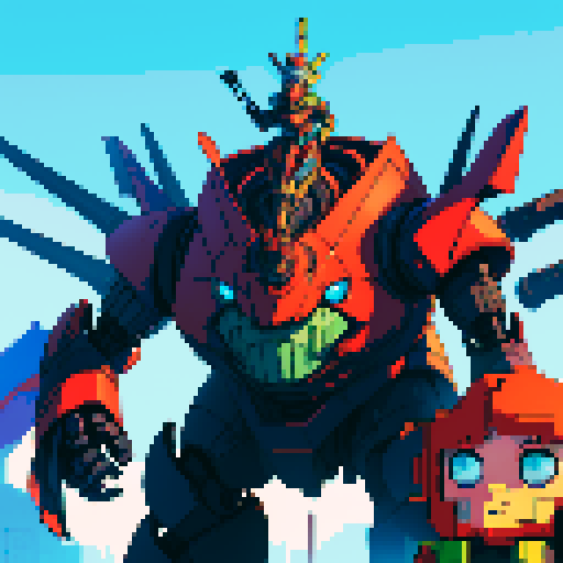 giant evil robot