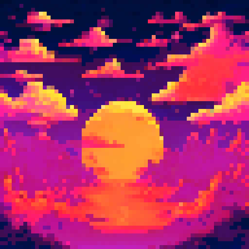 Stars in a night sky.