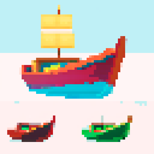 boat texture left to  right