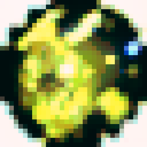 circular yellow crystal, cracked, fantasy