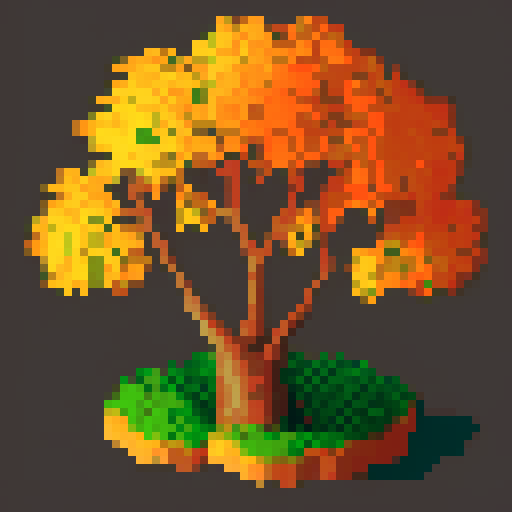 Falling Leaves Background