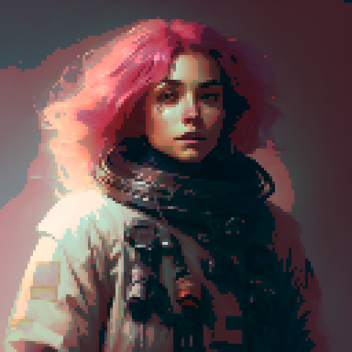 a cute girl with red hair