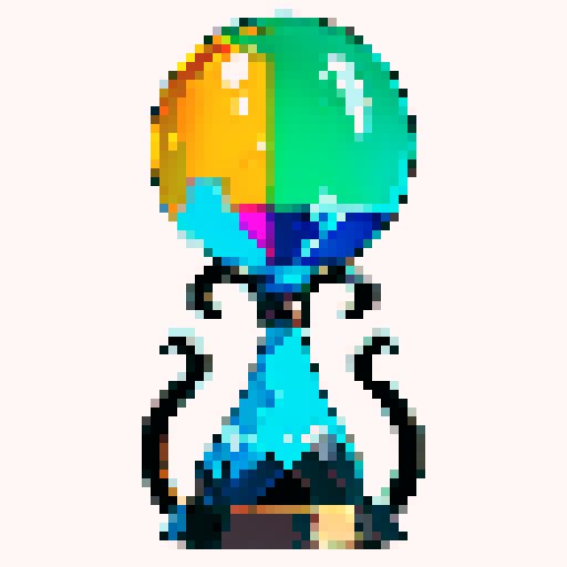 minimal hourglass without background, colourfull, minimalistic, transparent, glass