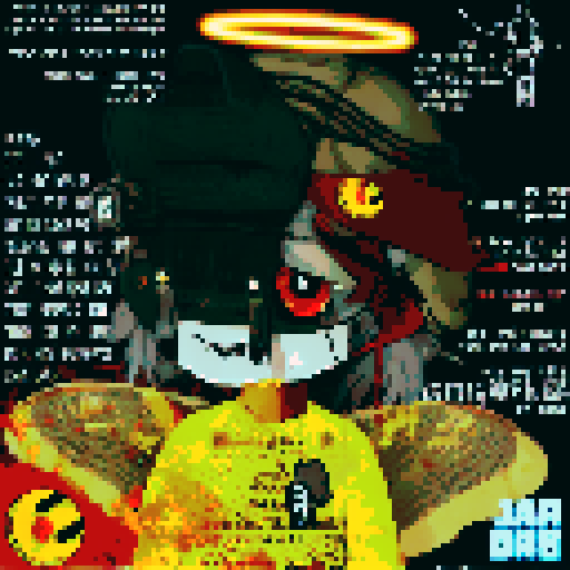 anime character, close-up, detailed features, smooth pixelation, vibrant colors, flawless anatomy, high fidelity, maintaining original image, pixel art