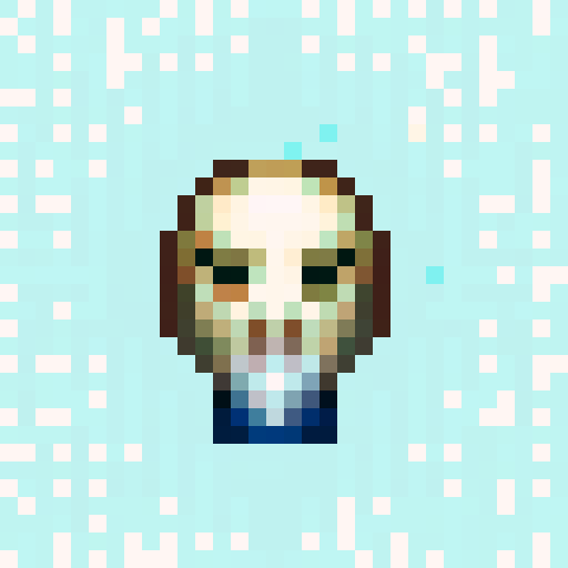 knitted sweater, pixelated design, vibrant colors, sRGB palette, skillful stitching, close-up shot, game icon, 32x32 pixels, detailed portrait