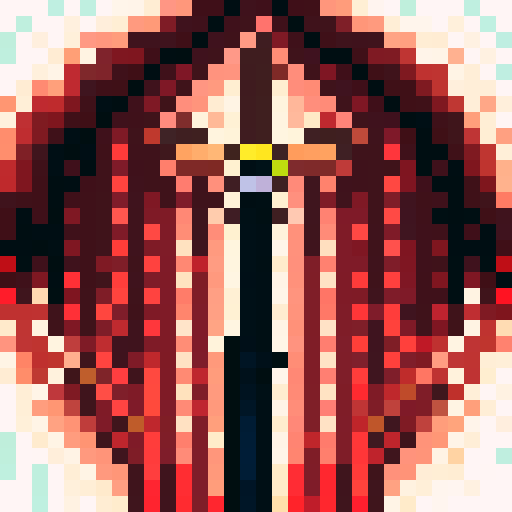 Darkness sword, black and red