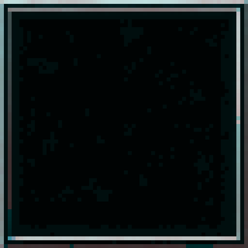 2d, pixel art, detailed border, vibrant background with shades of red and orange