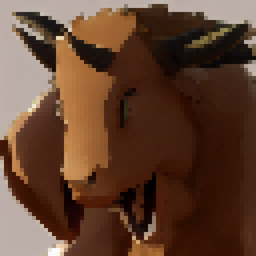 Herbivore bovine creature