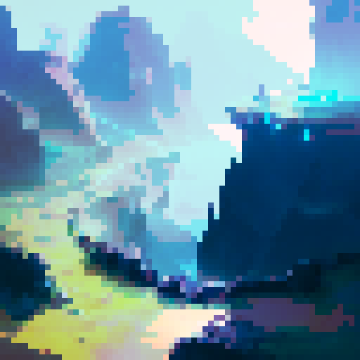 Fantasy post-apocalyptic space opera coast, destroyed black stone fortress, many towers, tear in the night sky resembling an aurora, landscape portrait