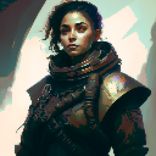 female curly hafling