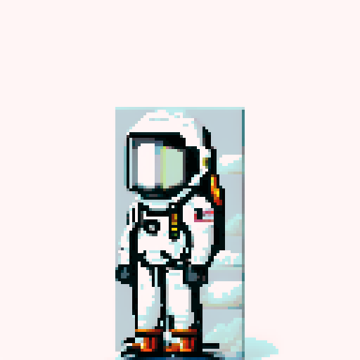 astronaut in a all black space suit