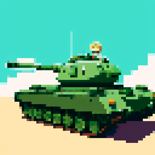 荒廃した世界
T34-85を真横から