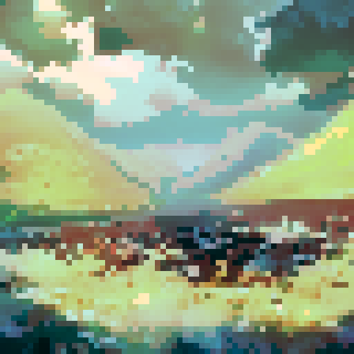 landscape enviroment for creating a tileset for an isometric game, semi realistic