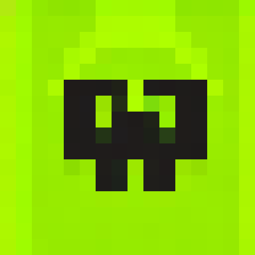 16-bit style avatar of a futuristic cyborg with glowing red eyes, standing in a neon-lit alleyway with steam rising from the sewer grates.