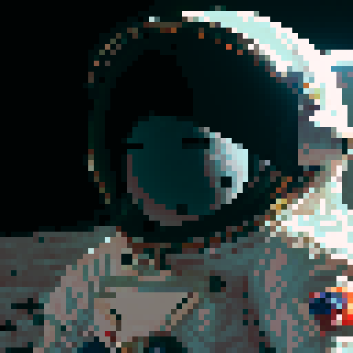 astronaut ((fully detailed and realistic no deformations )) lost on the moon, in the realistic sci-fi and cinematic Photographic style, extremely detailed in 4k/8k with cinematic lighting with a feeling of despair and suffocation No face showing, just the reflection of the helmet
