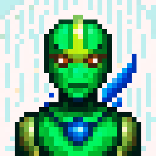 armour, game icon, 32x32 pixel art, sRGB, skill art, close up, portrait, intricate details, metallic, shiny, ornate design, embossed patterns, reflective surfaces, strategic placement of gems, vibrant colors, dynamic lighting, strong highlights, dramatic shadows, sharp edges, polished finish, powerful aura