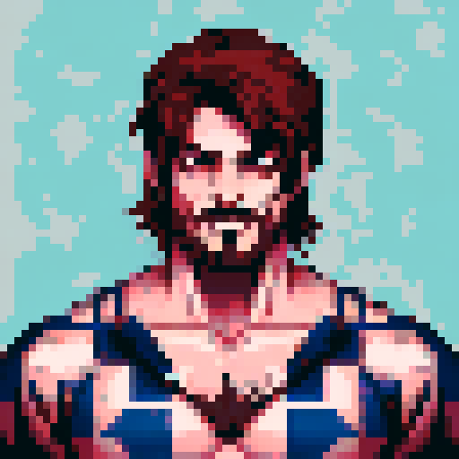 sidescroller background, tattoo shop countertop, workstation, checkered floor, light blue walls, pink walls, pictures, tattoo flash, sRGB, pixel art, background, landscape