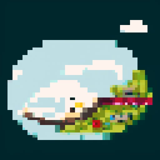 whale monster, black outline. pixel art. Blue eyes
