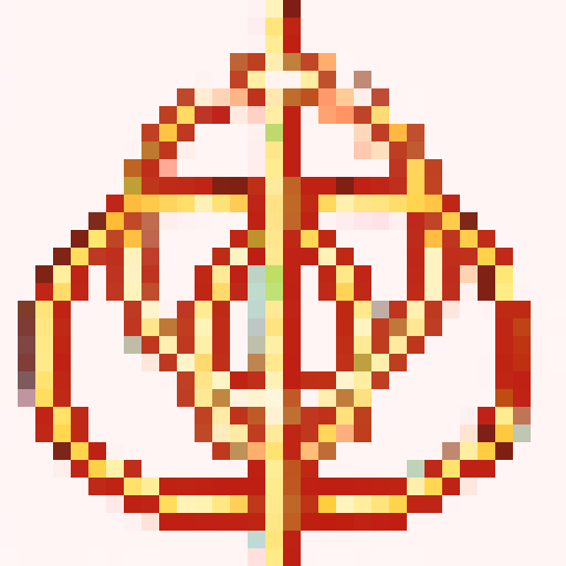 elden ring rune, dark background, game icon, 32x32 pixel art, sRGB, skill art, close up, portrait