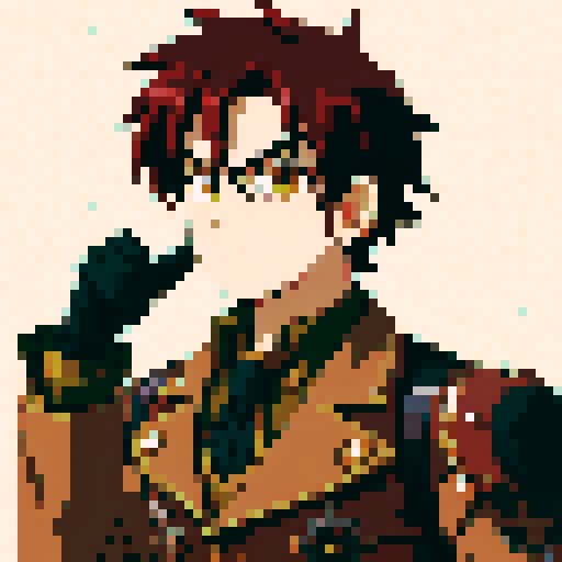 Steampunk tank. Anime style