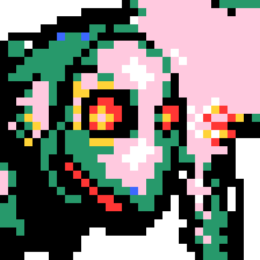 robot looking at spark of light