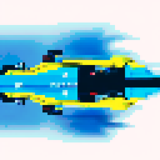 blue formula 1 race car