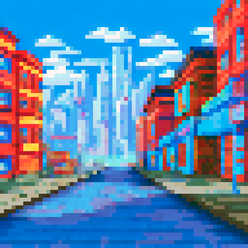 city without building