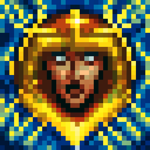 male with mullet smirking