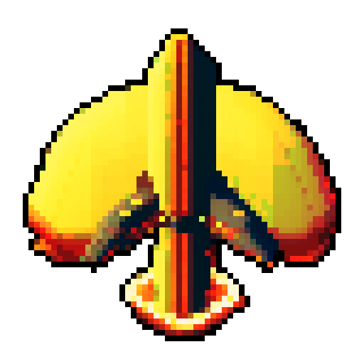 spaceship, red, overhead view, retro pixel art, vibrant colors, sleek design, glowing thrusters, transparent background, futuristic technology, metallic hull, intricate details, cockpit window