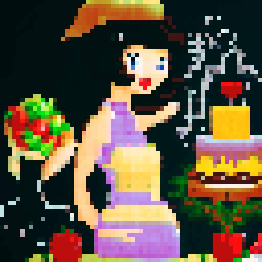 a woman in a dessert