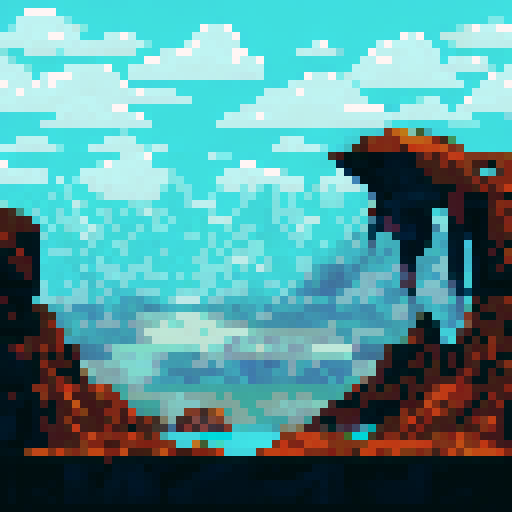 Barren evil wasteland, desolate mountains, jagged rocks, dry cracked earth, 