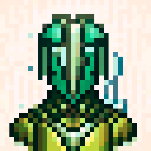 armour, intricate details, metallic shine, embossed patterns, game icon, 32x32 pixel art, sRGB, skill art, close up, portrait