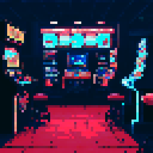 make a logo for an arcade, I want it to be an arcade machine by itself