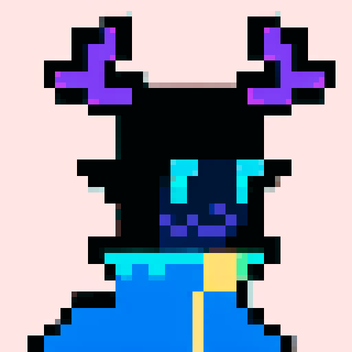 
Beautiful, ethereal angel with shimmering wings and flowing, liquid-like chrome body, rendered in minimalist pixel art with vibrant, dazzling sRGB colors